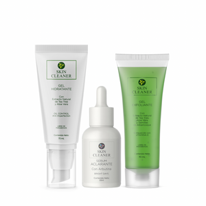 KITX3 Gel Exfoliante + Serum Despigmentante + Gel Hidratante