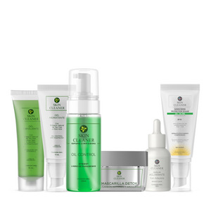 KITX6 Espuma Limpiadora + Gel Exfoliante + Mascarilla Detox + Serum Despigmentante + Gel Hidratante + Protector Solar