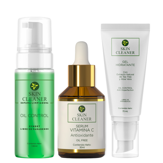 KITX3 Espuma Limpiadora + Serum De Vit C + Gel Hidratante