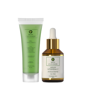 KITX2 Gel Exfoliante + Serum Vit C