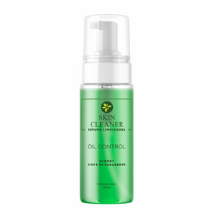 SKIN CLEANER OIL CONTROL ESPUMA LIMPIADORA + CEPILLO FACIAL GRATIS